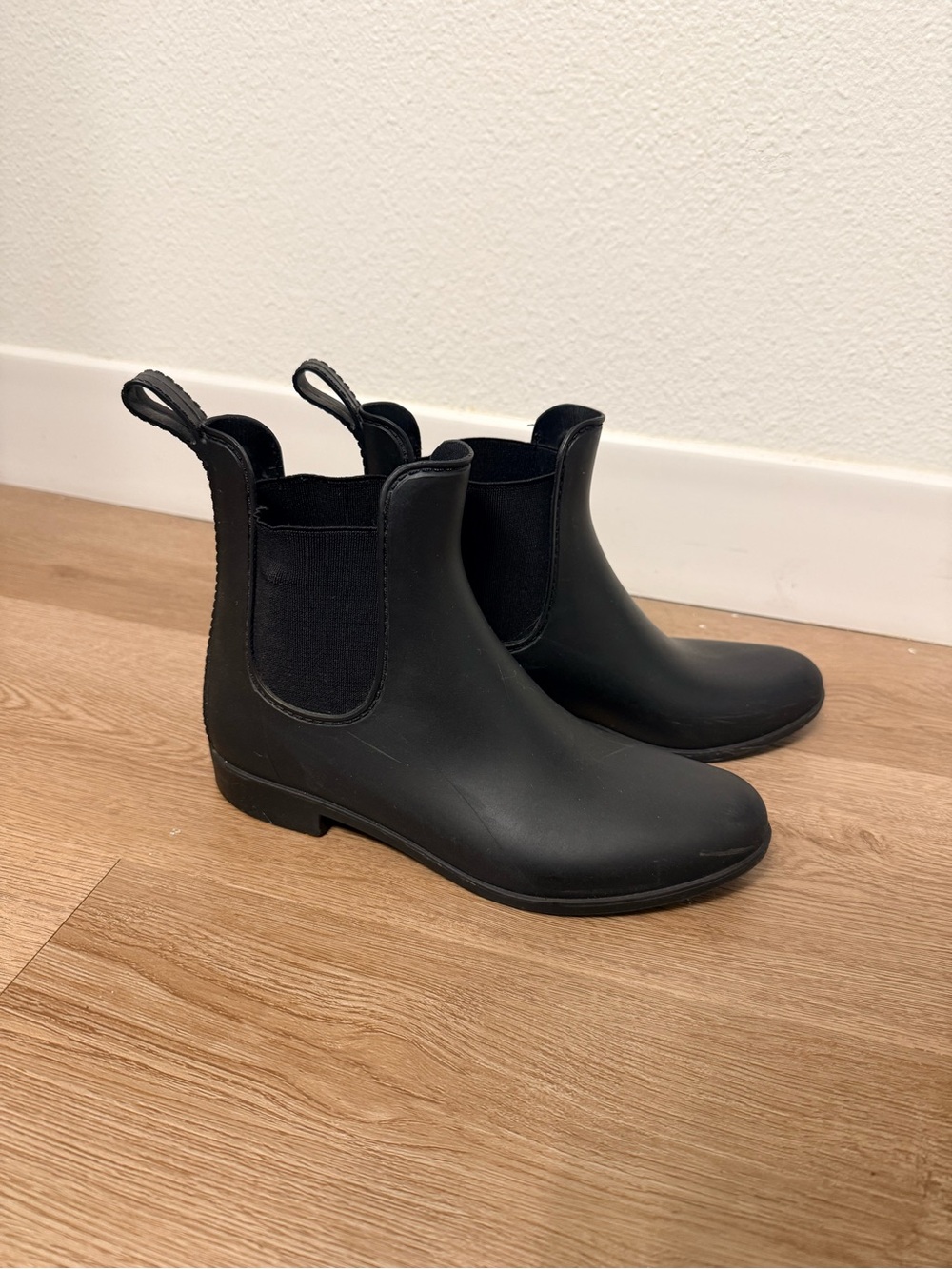 Merona Black Chelsea Rain Booties for Women
